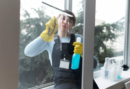 Nettoyage de vitres intérieures et extérieures à Canaules-et-Argentières